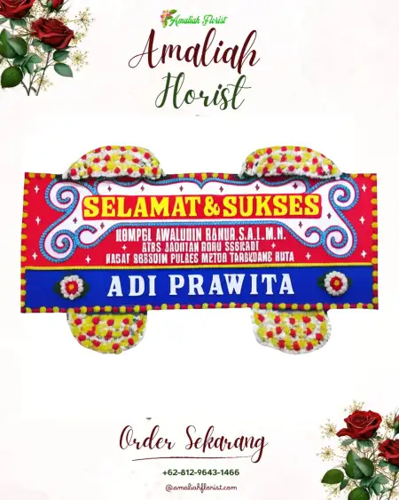 Papan Bunga Ucapan Selamat Sindangrasa